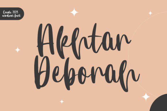 Akhtar Deborah Font: A Timeless Typeface for Polished Branding