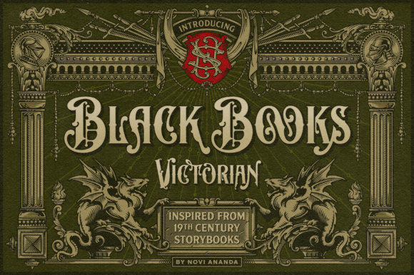 Black Books Victorian Font: A Bold Choice for Digital Branding