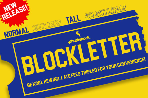 Blockletter: A Bold Typeface for Modern Branding