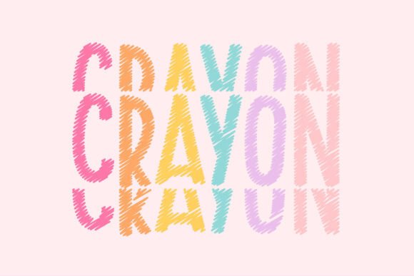 Crayonfriends Stacked: A Playful Typeface for Editorial Magic