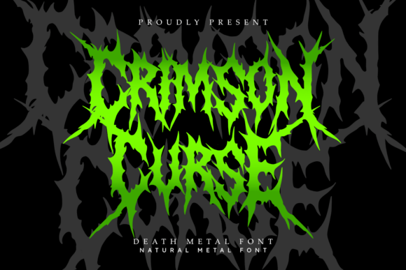 Crimson Curse: A Font That Screams Your Message Into the Feed