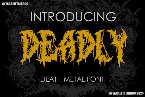 Deadly Font: A Bold Typeface for Digital Branding