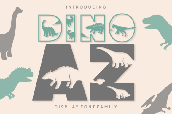 Dino Az Font: A Playful Typeface for Engaging Editorial Design