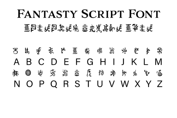 Fantasy Script 11: A Premium Font for Fantasy-Themed Editorial Design