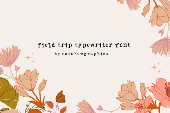 Field Trip Typewriter Font for Modern Web Design