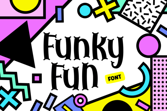 Funky Fun Font: A Playful Typeface for Campaign Creativity