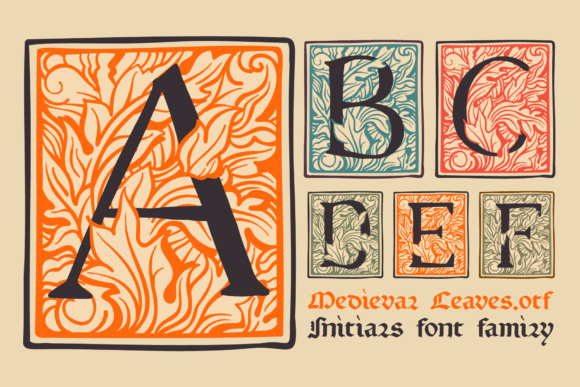 Medieval Leaves Font: A Designer’s Journey with a Creative Typeface