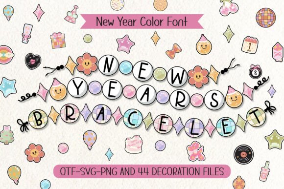 New Years Bracelet Font: A Festive Typeface for Your Brand