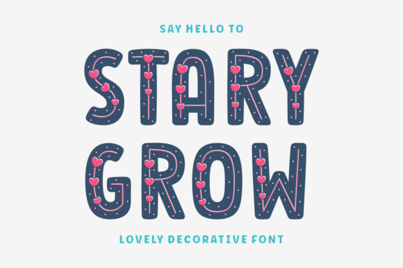 Stary Grow Font for a Polished Brand Identity