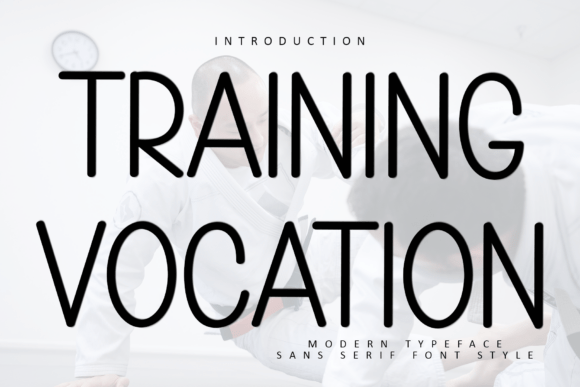 Training Vocation Font: A Versatile Typeface for Craft Creators