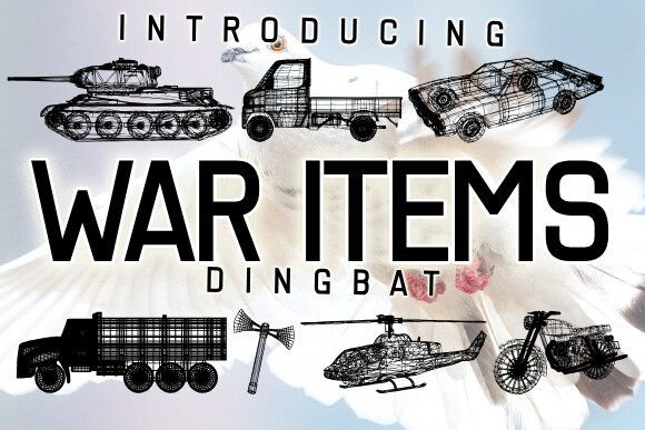 War Items Font: A Unique Typography Choice for Your Brand