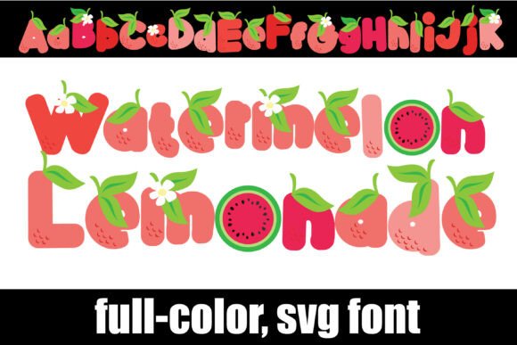 Watermelon Lemonade Font: A Playful Typeface for Polished Branding